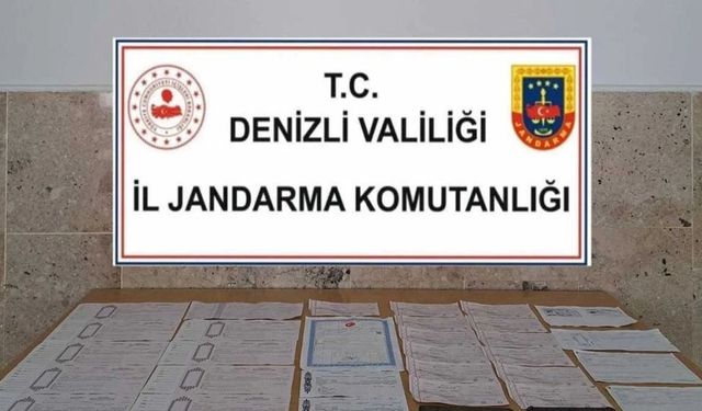 Denizli’de tefecilik operasyonunda 2 şüpheli yakalandı