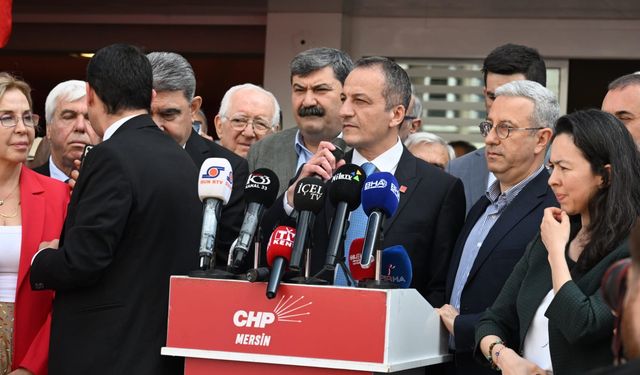 CHP Mersin İl Başkanlığından sert açıklama: “Bu bir darbedir!”