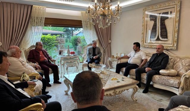 Sakarya Valisi Rahmi Doğan'dan Bülent Uygun'a taziye ziyareti