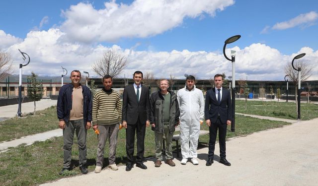Vali Ziya Polat, Hayvan Bakımevinde incelemelerde bulundu