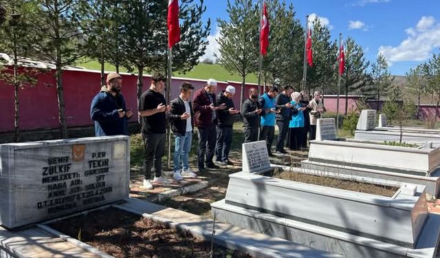 Alucra Müftülüğünden Şehitler Haftasında anlamlı ziyaret