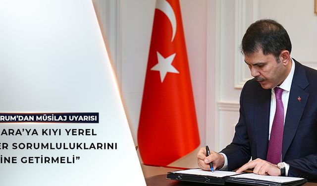 Bakan'dan Müsilaj Uyarısı