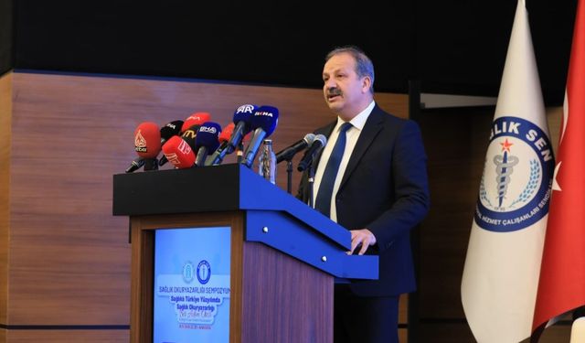 Sağlık-Sen Genel Başkanı Mahmut Faruk Doğan, sağlık ve sosyal himzetler profesyonellerine çağrıda bulundu!