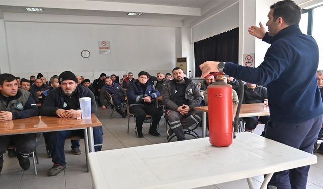 Manisa İtfaiyesi’nden üç ayda 62 bin 451 kişiye yangın eğitimi
