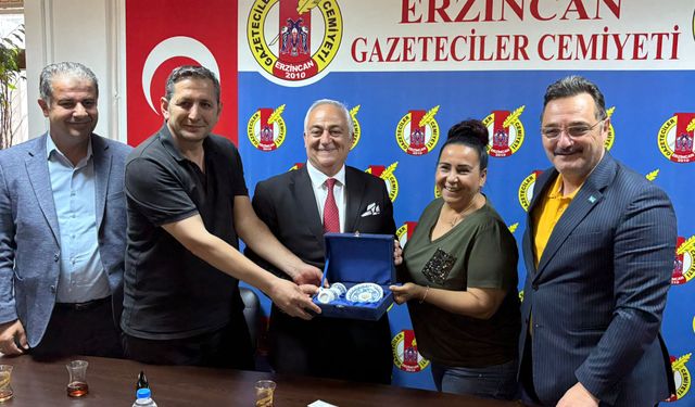TİMBİR’den Erzincan Gazeteciler Cemiyetine ziyaret: ‘Yerel medya için ortak çözüm zamanı'