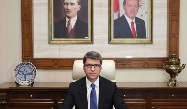 Amasya Valisi Önder Bakan’dan 1 Mayıs mesajı: “Halka hizmet, Hakk’a hizmettir”