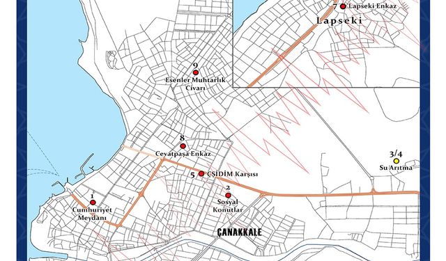 Çanakkale'de 600 kişilik geniş katılımlı afet tatbikatı yapılacak