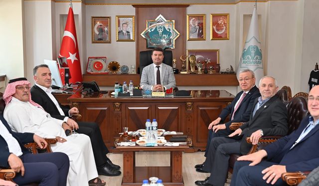 UCLG-MEWA Genel Sekreteri ve Belediye Başkanları Aksaray’da