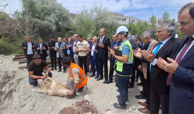 Beypazarı’nda 24 derslikli okul temeli törenle atıldı
