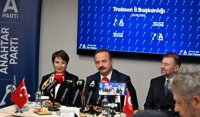 Yavuz Ağıralioğlu’ndan Trabzon’da önemli mesajlar: “Türkiye betonla değil, demir yolu ile kalkınmalı”