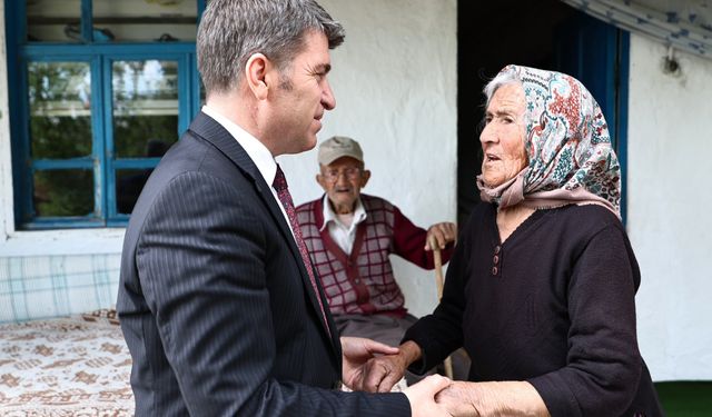 Devletin şefkat eli, Vali Önder Bakan'dan vefa ziyaretleri