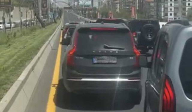 Ankara’da ambulansa yol vermeyen düğün konvoyuna ceza yağdı