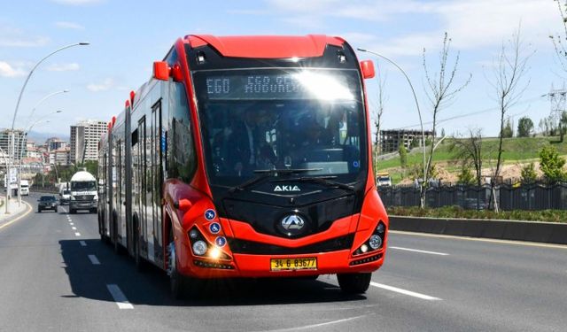 Ankara'da toplu ulaşımda yeni dönem: Yüksek kapasiteli metrobüsler geliyor