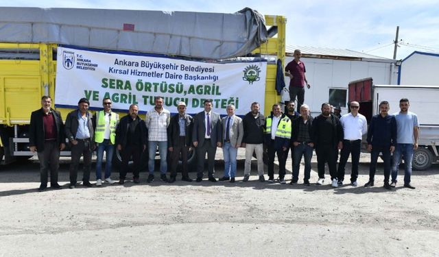 ABB'den çiftçilere sera malzemesi desteği