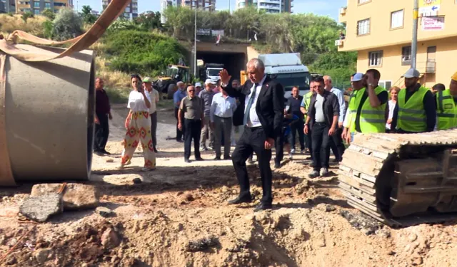 Adana’da 93 farklı noktada yağmur suyu hattı inşa edildi