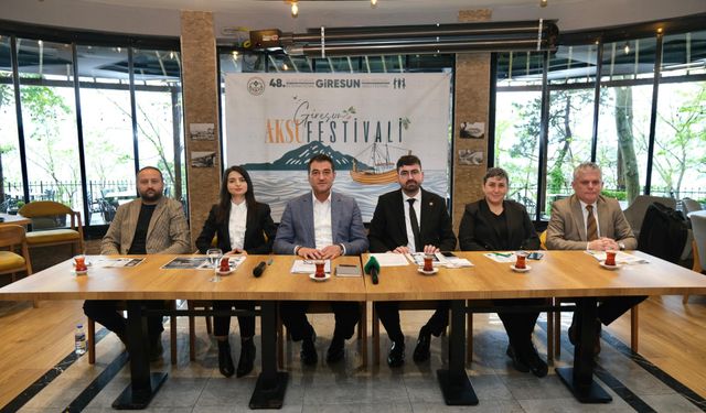 48. Giresun Uluslararası Aksu Festivali programı belli oldu