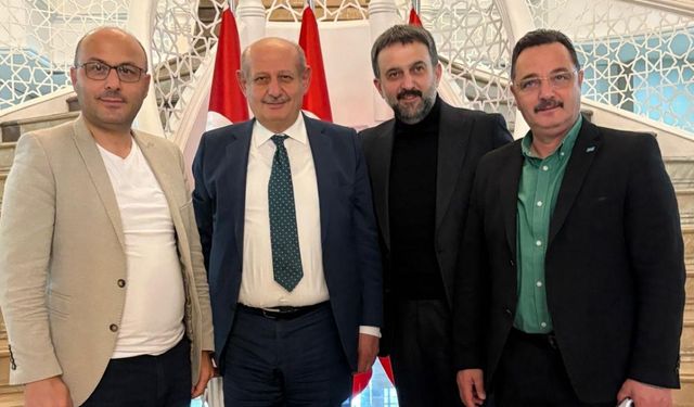 Rize eski Belediye Başkanı Halil Bakırcı’dan Ankara Kent Konseyi’ne ziyaret