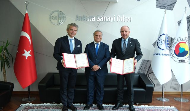 ASO İtalya ile iş birliği protokolü imzaladı