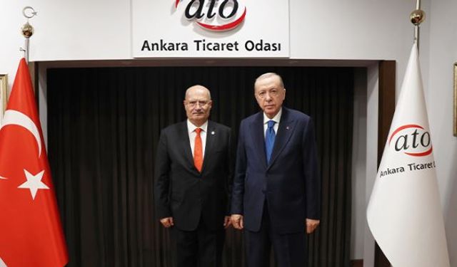 Cumhurbaşkanı Erdoğan, Ankara Ticaret Odası'nı ziyaret etti