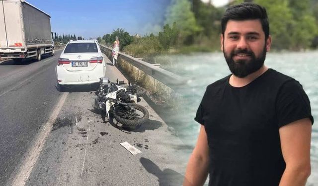 Manavgat’ta feci kaza: Motosiklet sürücüsü hayatını kaybetti