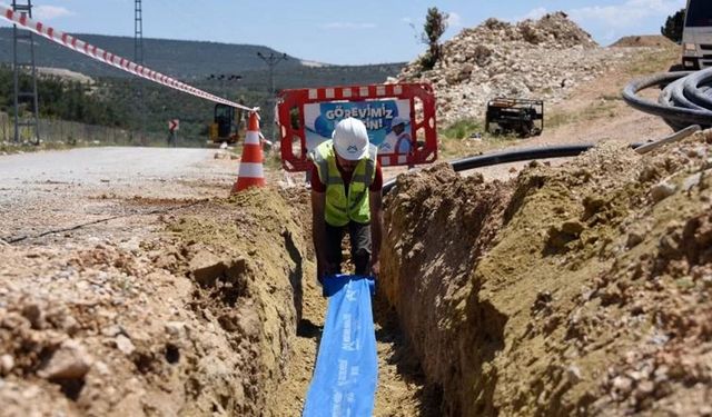 Mut'ta içme suları artık temiz akacak