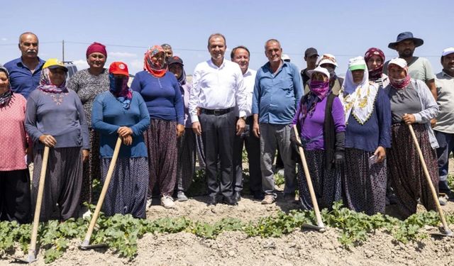 Mersin'de çiftçinin yüzünü güldüren hamle