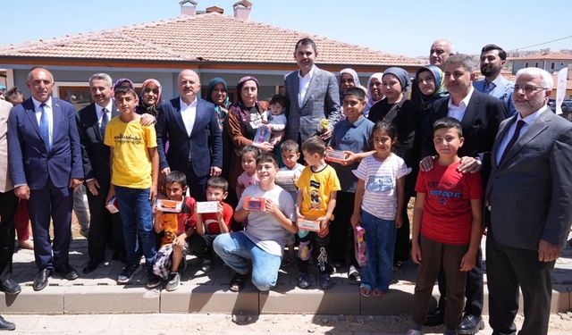 Bakan Kurum'a Adıyaman Zey Köyü'nden teşekkür