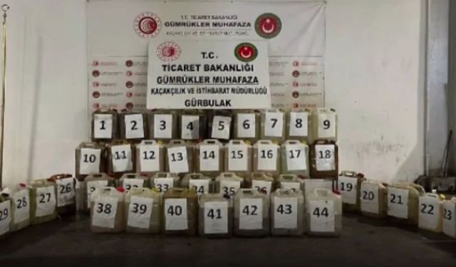 Ağrı Gürbulak’ta 2,8 milyar TL’lik uyuşturucu operasyonu