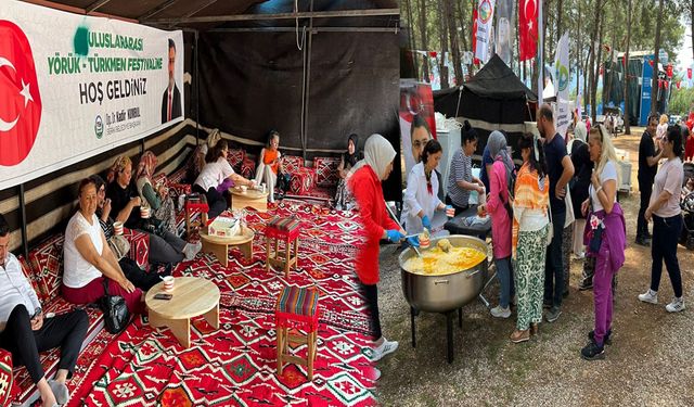 Düzlerçamı’nda Yörük Türkmen Festivali coşkusu başladı