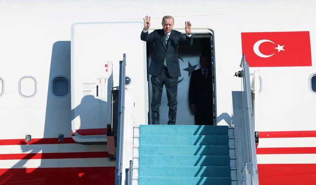 Cumhurbaşkanı Erdoğan, Azerbaycan ziyaretini tamamladı