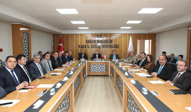Kars'ta Bağımlılıkla Mücadele Toplantısı gerçekleştirildi