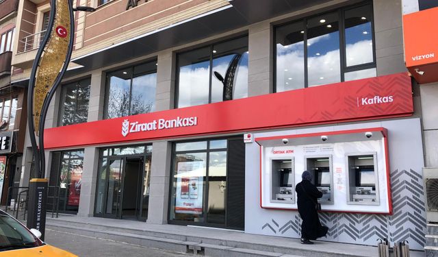 Kars Ziraat Bankası Kafkas Şubesi yeni yerinde