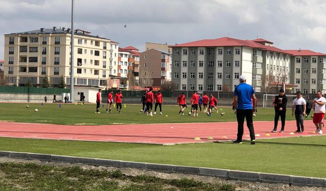 Kars 36 Spor,  Gümüşhane Spor karşılaşmasının hazırlıklarını tamamladı