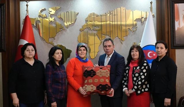 4K Kadın Kooperatifinden Başkan Senger’e anlamlı ziyaret