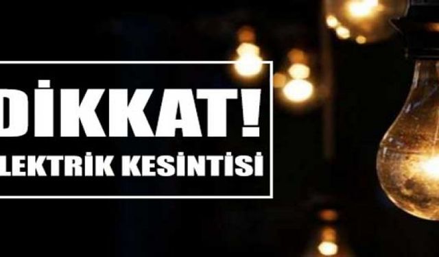 Kars genelinde 3 gün boyunca elektrik kesintileri yaşanacak