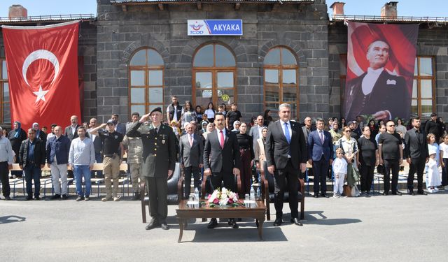 Akyaka'da 19 Mayıs Atatürk’ü Anma Gençlik ve Spor Bayramı coşkuyla kutlandı