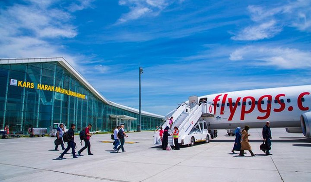 Kars’ta nisan ayında 189 bin 987 kişi uçtu
