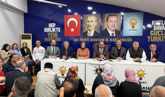 Ekrem Faruk Civelekoğlu köy ve mahalle temsilcilerini topladı
