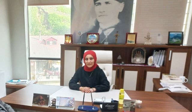 Şalpazarı ilçe tarihinin ilk kadın Belediye Başkan Vekili: Emine Atalar