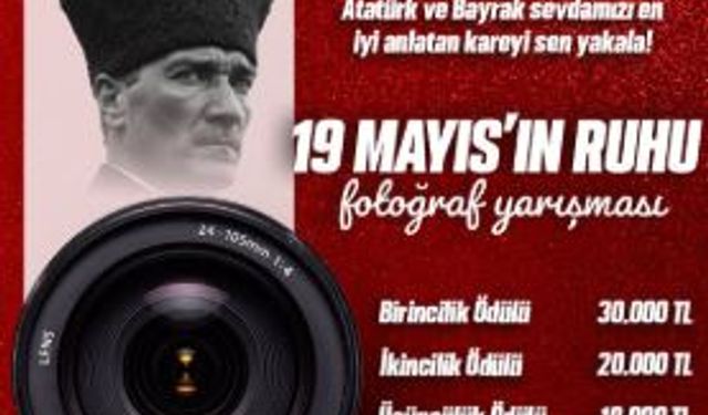 Keçiören Belediyesi ve AKK iş birliğiyle “19 Mayıs’ın Ruhu” fotoğraf yarışması