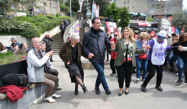 Giresun'da 1 Mayıs coşkusu böyle yaşandı