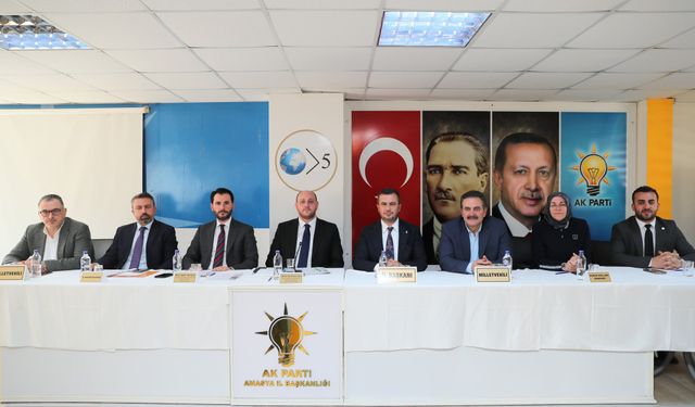 Ahmet Büyükgümüş Amasya’da: Teşkilatlar sahada daha güçlü olacak