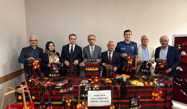 Şalpazarı HEM 2024-2025 Yıl Sonu Sergisi yine farkını gösterdi