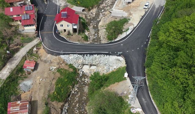 Hamsiköy'e ulaşım sorunu çözüldü