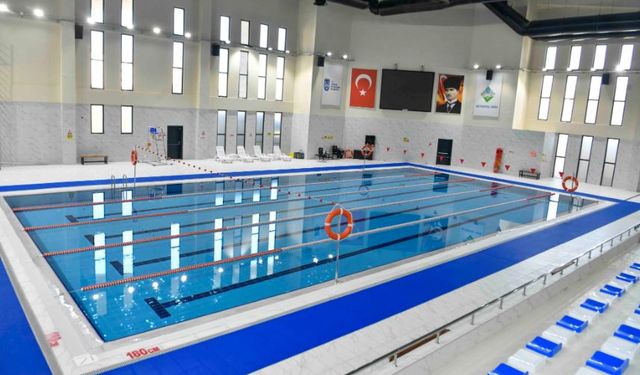 Sincan Atatürk Yüzme Havuzu ve Spor Kompleksi misafirlerini bekliyor