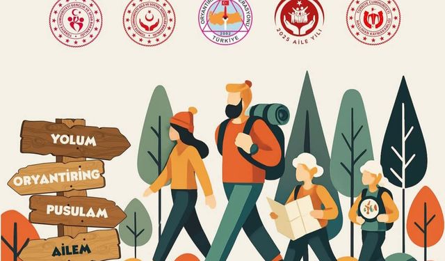 Nallıhan'da aile temalı oryantiring etkinliği