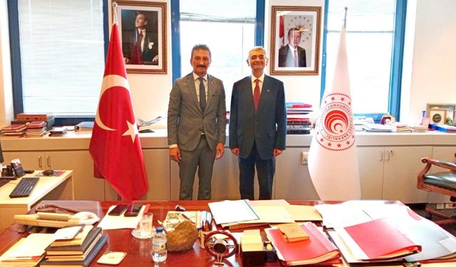 Isparta Ticaret Borsası Başkanı Şahin'den Ankara'da yoğun diplomasi trafiği