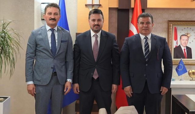 Isparta Ticaret Borsasından TKDK Başkanı Antalyalı’ya ziyaret