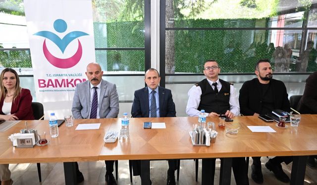 Isparta’da bağımlılık konusunda ortak akıl buluşması