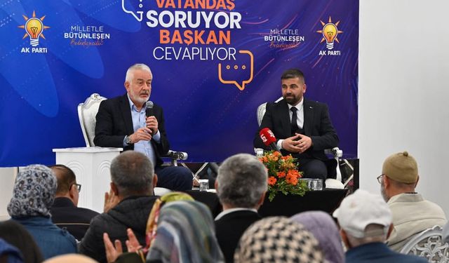 "Vatandaş soruyor, Başkan cevaplıyor" programı Gülcü Mahallesi’nde gerçekleşti